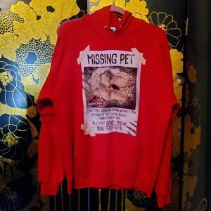 1X Missing Pet Hoodie Sweatshirt Top